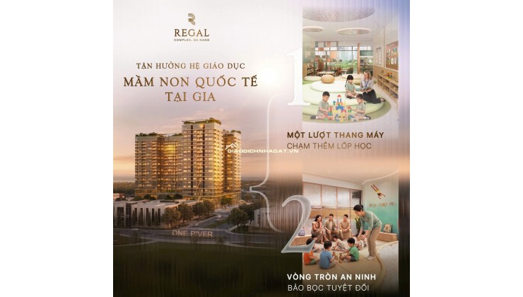 Cơ hội sở hữu căn hội view sông ngắm biển tại Regal Complex Đà Nẵng