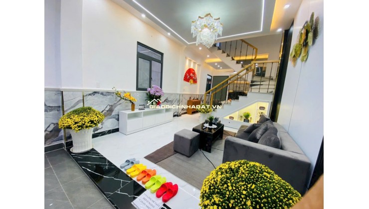 6,050 TỶ CÓ NHÀ MỚI FULL NỘI THẤT HUỲNH TẤN PHÁT, NHÀ BÈ (4X13) 3 TẦNG - 5PN - SỔ HỒNG RIÊNG