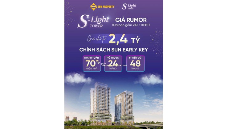 S-Light Tower Sun Group Đà Nẵng | Booking sớm – Ưu đãi Early Bird 3%
