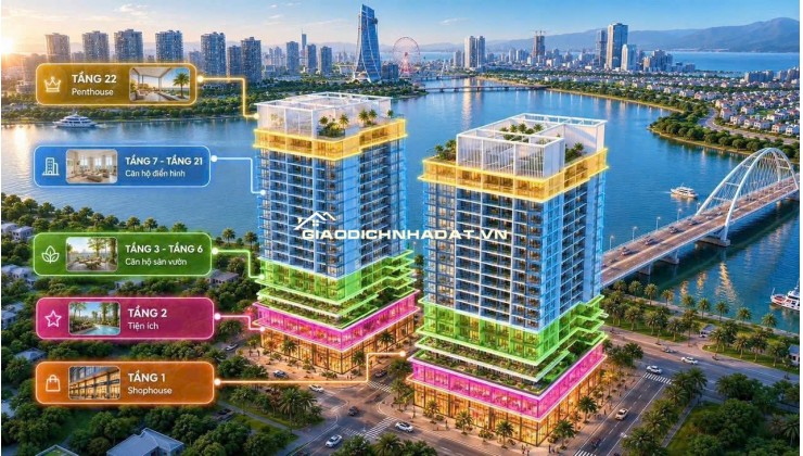 S-Light Tower Sun Group Đà Nẵng | Booking sớm – Ưu đãi Early Bird 3%