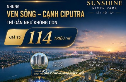 SUNSHINE RIVER PARK  chung cư cấp 0931711838 view sông và nọi khu cipucha