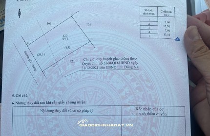 Còn 1 căn duy nhất  BÁN BIỆT THỰ MINI MẶT TIỀN ĐƯỜNG NHỰA PHI TRƯỜNG – XÂY MỚI 100% – PHƯỜNG TÂN TRIỀU ĐỒNG NAI