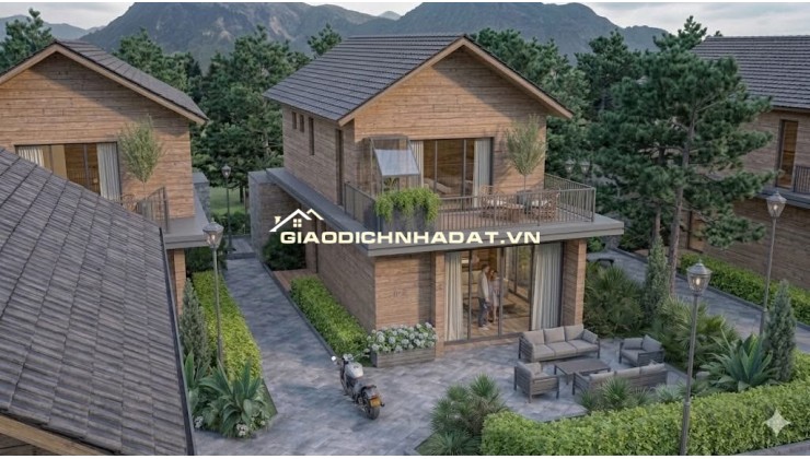 BÁN VILLAS CHUẨN NGHĨ DƯỠNG FULL NỘI THẤT CHỈ 3 TỈ GẦN HỒ NGỌC BẢO LỘC