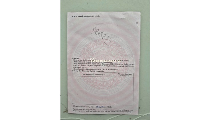 Bán đất tại Thôn Lò Nồi, 1,7 tỷ, 75,4 m2, giá siêu hời, uy tín