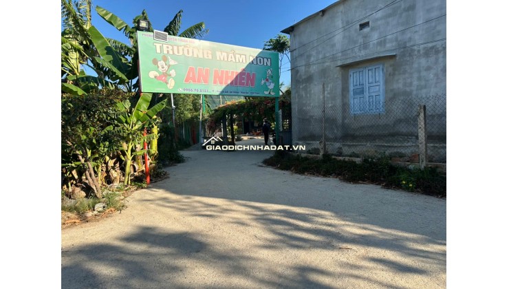 BÁN TRƯỜNG MẦN NON THÔN GÒ SẠN, XÃ BẮC PHONG, HUYỆN THUẬN BẮC. LH:0906000199.