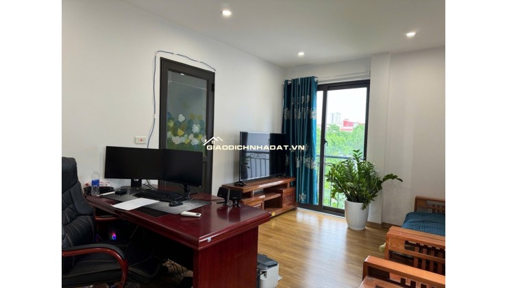 Nhà Đẹp 5 Tầng 35m Cầu Cốc Tây Mỗ - Lô Góc - Nở Hậu Gần ô tô Hàng Xóm Smart city 6 ty5