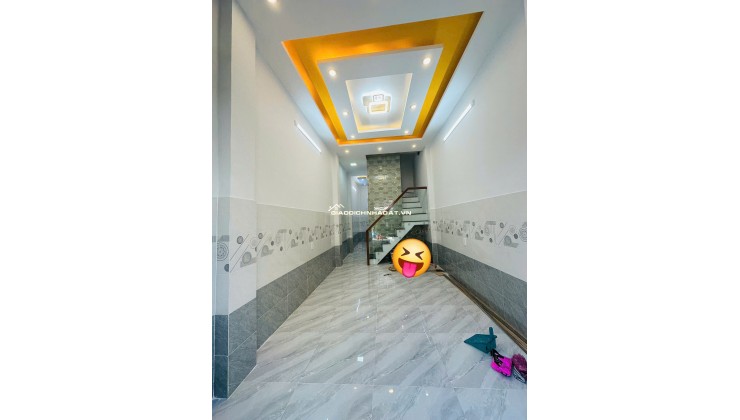 Nhà bán 3x10m, HXH gần Aeon mall Bình Tân, giá 3,99 tỷ (TL)