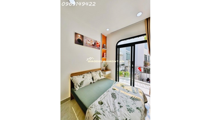 SIÊU PHẨM MỚI ĐẸP 2 MẶT TIỀN HẺM XE HƠI 7 CHỖ TỚI NHÀ -  2 TẦNG - DTSD 50M2. NHỈNH 5TY