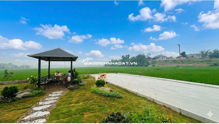 Bán lô đất hơn 200t mặt đường nhựa ápfan tại Lạc Thủy Hòa Bình