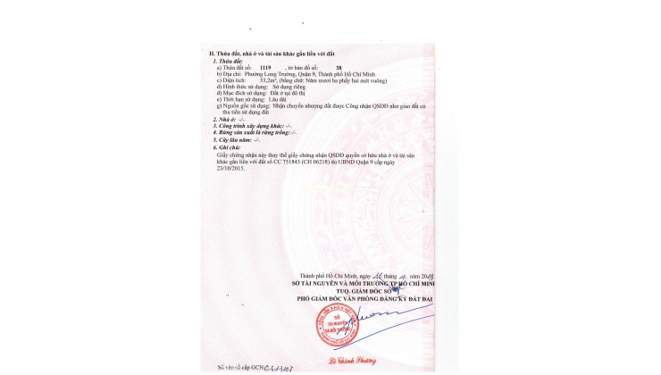  NHÀ PHỐ 53M2, 3 TẦNG, HOÀN CÔNG ĐỦ, ĐƯỜNG Ô TÔ, GẦN CHỢ LONG TRƯỜNG  5 TỶ