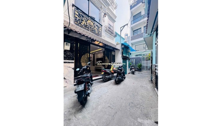 BÁN NHÀ NGAY CÔNG VIÊN GIA ĐỊNH – 33MV 5 TẦNG FULL NỘI THẤT 6,9 TỶ. LH:0908120770