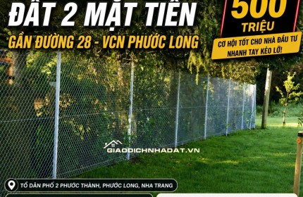 HOT! CHÍNH CHỦ BÁN GẤP ĐẤT 2 MẶT TIỀN