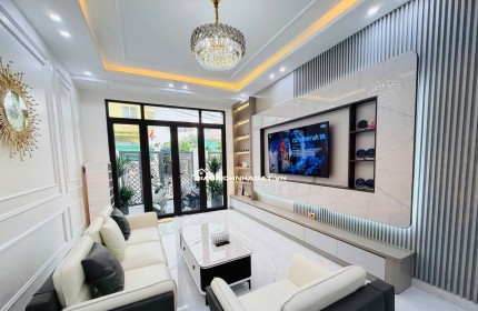 Nhà đẹp gần Vinhomes Imperia Hồng Bàng 4 tầng full nội thất, ô tô đõ cửa