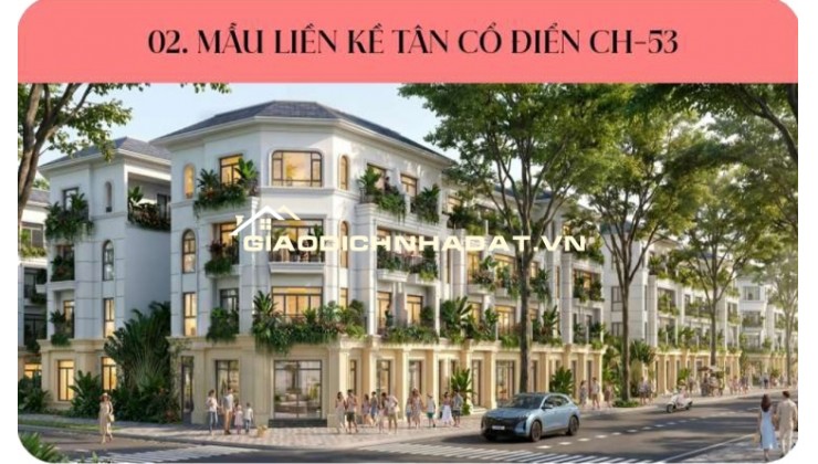 CSBH mới, nhà phố 4 tầng mặt tiền Vinhomes Saigon Park (vinhome hóc môn) chỉ 4,7 Tỷ  (hoàn thêm hơn 250tr)
