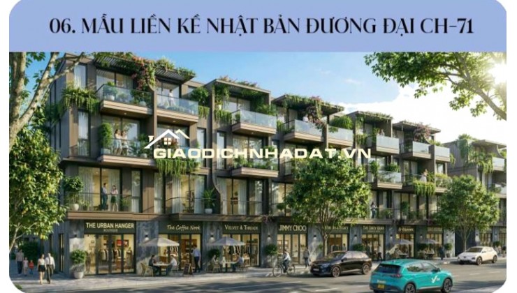 Căn nhà phố mặt tiền 4 tầng Vinhomes Saigon Park 70m2 chỉ 6,3 tỷ (full VAT PBT),