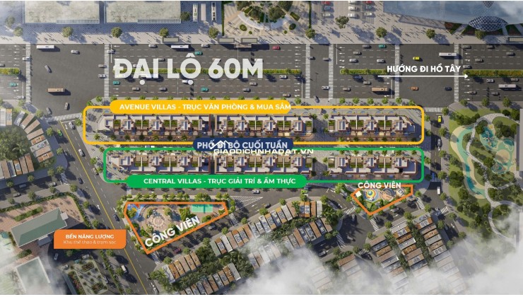 Mở bán nhà phố 2 mặt tiền trung tâm Mỹ Đình Grand Street