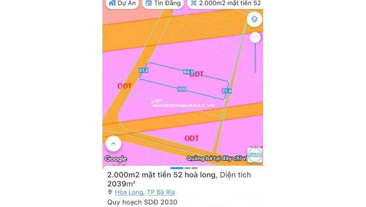 7 TỶ SỞ HỮU GẦN 2.000M² ĐẤT Khu phố Nam Hòa, phường Tam Long, TP. Hồ Chí Minh.