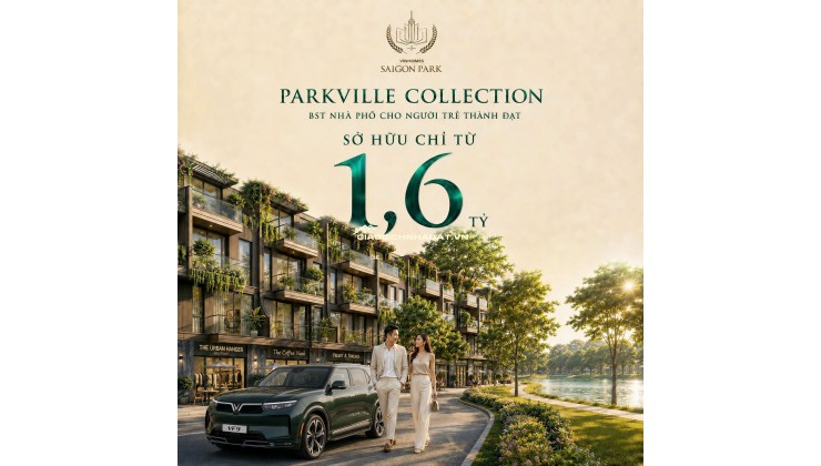 PKD Vinhomes Hóc Môn (vinhomes saigon park) cập nhật T8.2026 với Ưu đãi lên tới 32,5%, chỉ 5,1 tỷ (VAT PBT).
