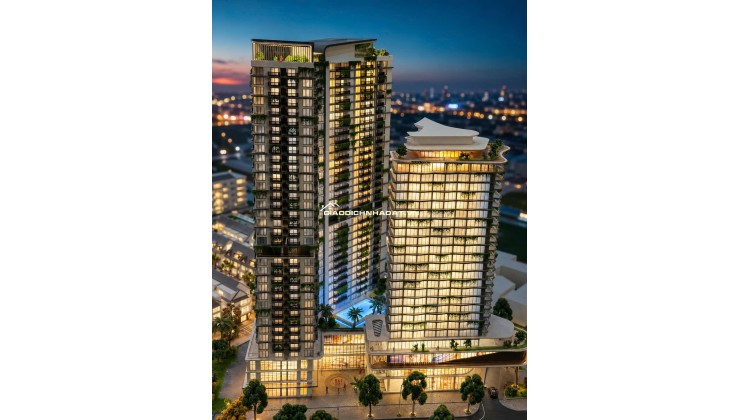 Căn hộ Ecopalace Đăk Lăk 2 phòng ngủ, tầng cao, view hoàng hôn thành phố