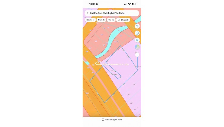 BÁN ĐẤT PHÚ QUỐC, TỈNH KIÊN GIANG – DT 8394,3 M2 - SHR – 18TR/M2. LH:0903464999