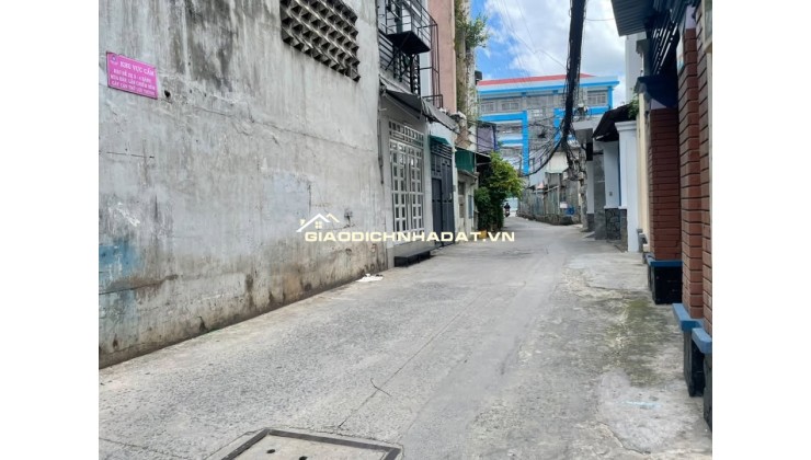 BÁN NHÀ HẺM XE HƠI ÂU DƯƠNG LÂN Q8 - BỀ NGANG 6M - NỞ HẬU TÀI LỘC
