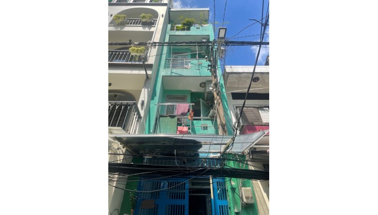 BÁN NHÀ 2 MẶT TIỀN - 4 TẦNG BTCT - TRUNG TÂM QUẬN 10 - HẺM XE HƠI TỚI NHÀ - CHỈ 6.5 TỶ