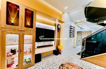 NHÀ ĐẸP GÒ VẤP - HẺM XE HƠI NGAY CHỢ THẠCH ĐÀ