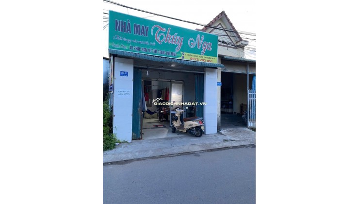 Cho thuê nhà mặt đường Trần Văn Trà, có thể kinh doanh và ở lại.