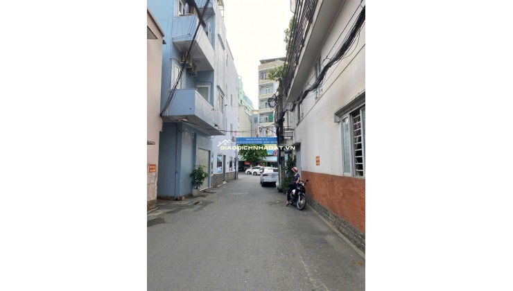 Bán nhà 2 mặt tiền 1 trệt 4 lầu 1 sân thượng Bạch Đằng TB