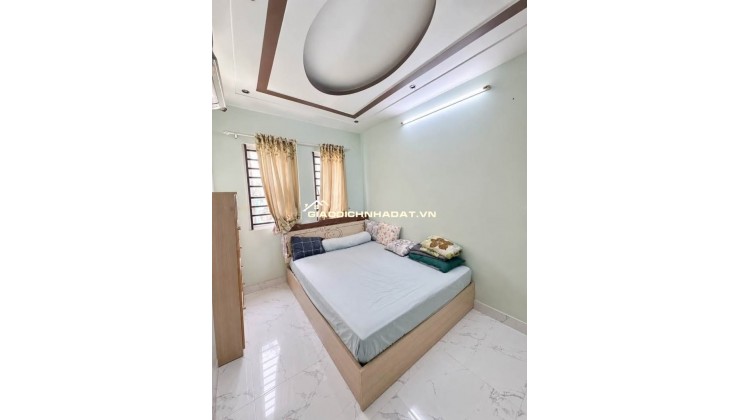 5,68 TỶ SỞ HỮU NHÀ MỚI 4 TẦNG – 2 MẶT HẺM XE HƠI NGAY QUANG TRUNG!