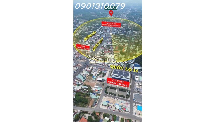 680tr cặp đất xây trọ 550m2 KCN Minh Hưng
