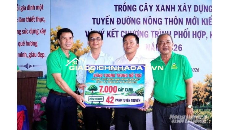 Bán đất trong hẻm lộ bê tông 4m, Ấp Nhơn Thuận, Xã Nhơn Ái, Phong Điền, Cần Thơ
