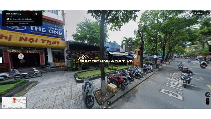BÁN 564,6 M2 ĐẤT MẶT TIỀN ĐƯỜNG HAI BÀ TRƯNG – PHƯỜNG HỘI AN – LH:0915437069.