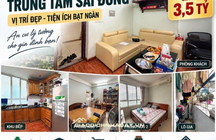  BÁN CĂN HỘ 62M² FULL NỘI THẤT TRUNG TÂM SÀI ĐỒNG GIÁ 3,5 TỶ
