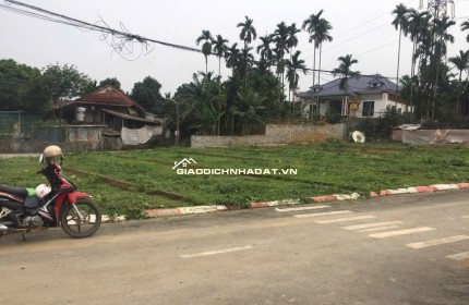 Bán đất đối diện trường Mầm Non Hợp Thành - TP Hòa Bình - 2 mặt tiền 110m2  5xx