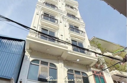 Bát Khối 10 tỷ ô tô đỗ cửa,7tầng thang máy,sổ đỏ Long Biên