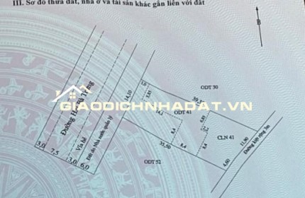 BÁN 564,6 M2 ĐẤT MẶT TIỀN ĐƯỜNG HAI BÀ TRƯNG – PHƯỜNG HỘI AN – LH:0915437069.