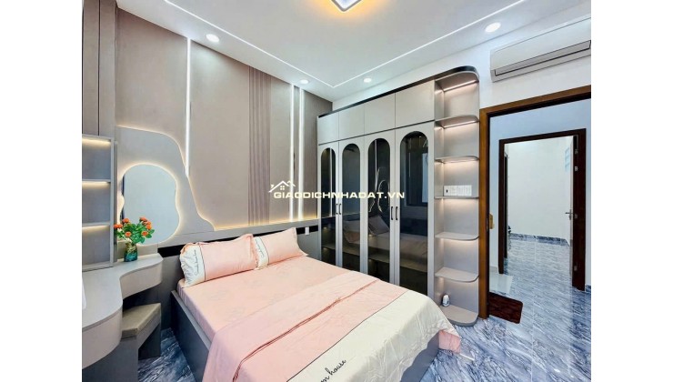 Nhà Huỳnh Tấn Phát 3 tầng, 4PN , mới xây 100% , ngang 5m, full nội thất đẹp, chỉ nhỉnh 4 tỷ, phù hợp gia đình đông thành viên