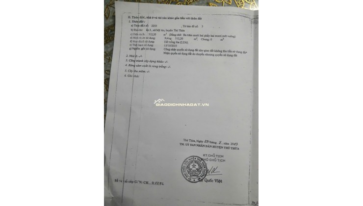 Bán đất mặt tiền Quốc Lộ 62 Long An (cũ) TDT 666.9m2