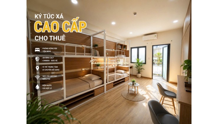 Cho thuê ký túc xá 2tr full mọi chi phí và đồ tại Q1