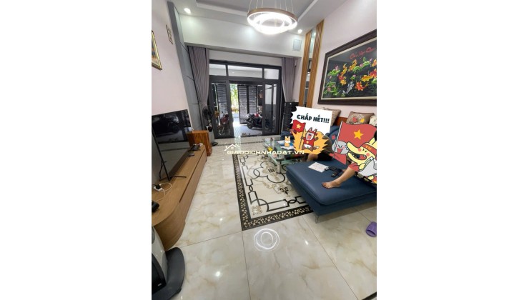 Ngay Thạnh Xuân Quận Hẻm xe tải thông 4 tầng-77m2-nhà đẹp mới chủ đang ở chỉ hơn 5 tỷ