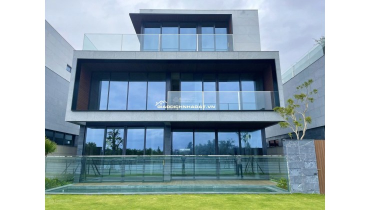 Bán biệt thự ven sông khu đô thị Phú Mỹ An, Đà Nẵng diện tích 300m², 0773218937  hồ bơi riêng, sàn 349,1m²