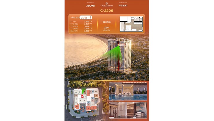 Nhanh tay sở hữu: CĂN HỘ THE CAMELLIA ĐÀ NẴNG - BÁN ĐẢO SƠN TRÀ CHỈ TỪ 1.9TỈ/CĂN LH:0775671352